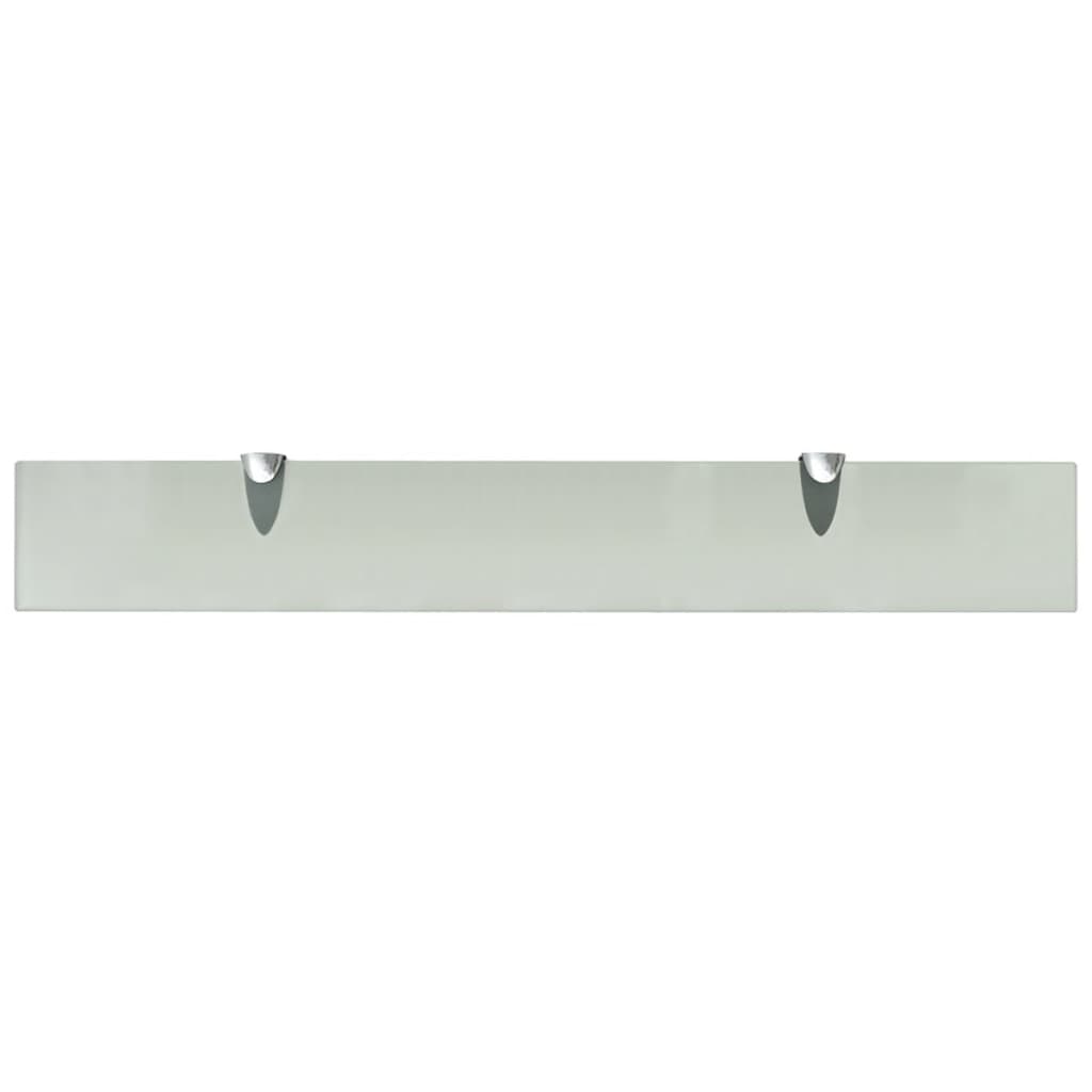 Prateleira flutuante vidro 70x10 cm 8 mm