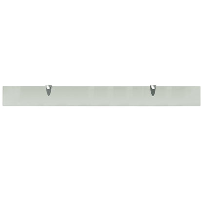 Prateleira flutuante vidro 100x10 cm 8 mm
