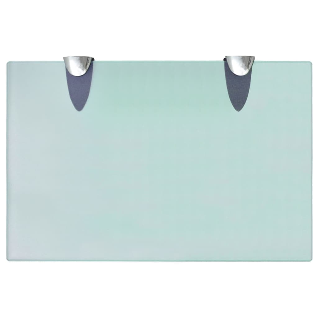 Prateleira flutuante vidro 30x20 cm 8 mm