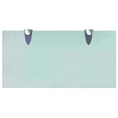 Prateleira flutuante vidro 40x20 cm 8 mm