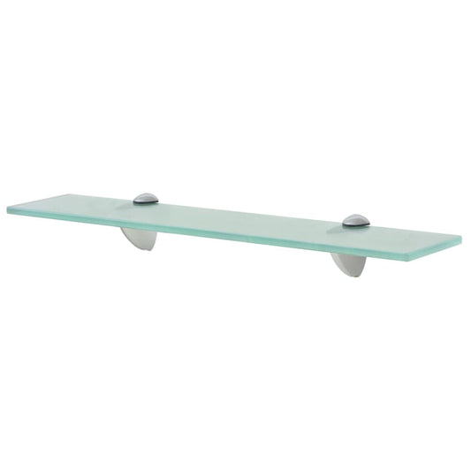 Prateleira flutuante vidro 50x20 cm 8 mm