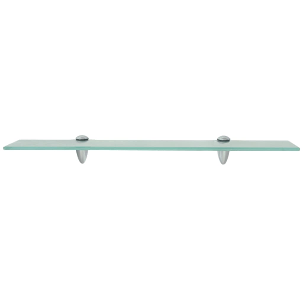 Prateleira flutuante vidro 60x20 cm 8 mm