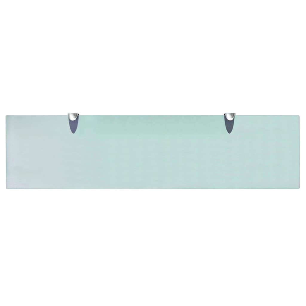 Prateleira flutuante vidro 80x20 cm 8 mm