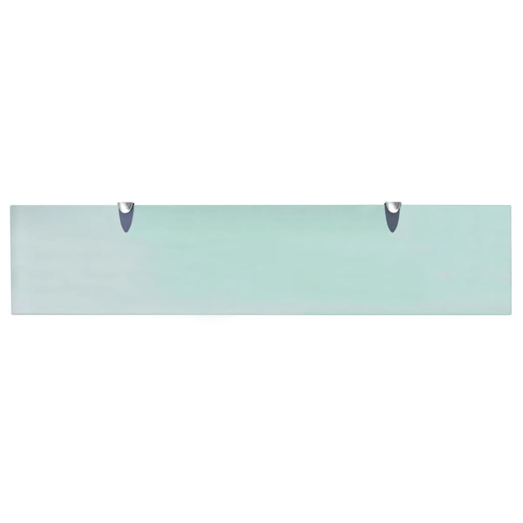 Prateleira flutuante vidro 90x20 cm 8 mm