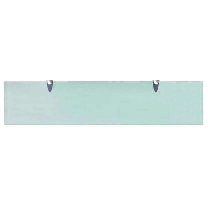 Prateleira flutuante vidro 90x20 cm 8 mm