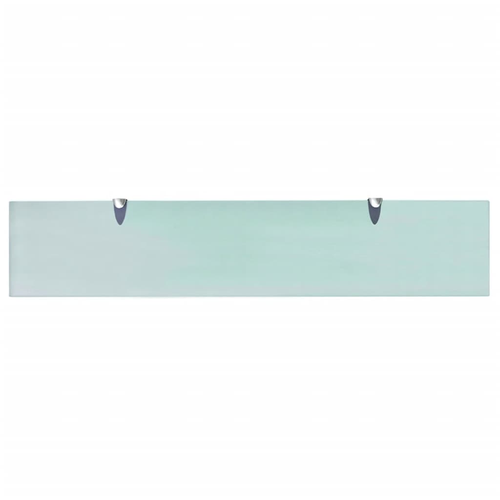 Prateleira flutuante vidro 100x20 cm 8 mm