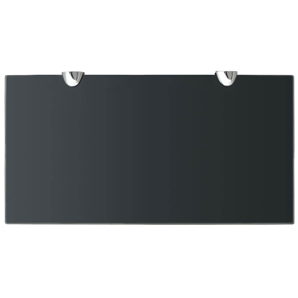 Prateleira flutuante vidro 40x20 cm 8 mm