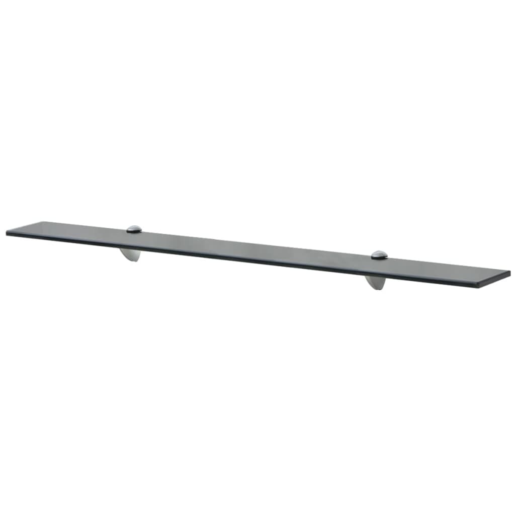 Prateleira flutuante vidro 90x20 cm 8 mm