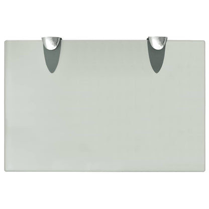 Prateleira flutuante vidro 30x20 cm 8 mm