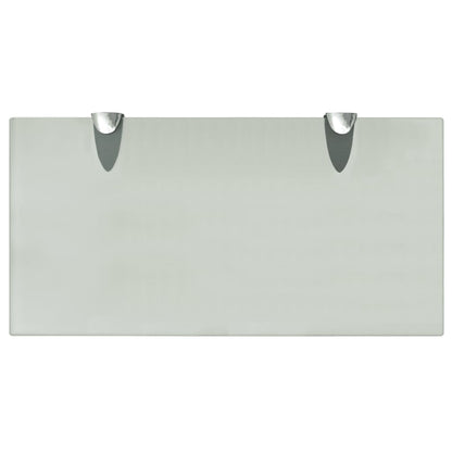 Prateleira flutuante vidro 40x20 cm 8 mm