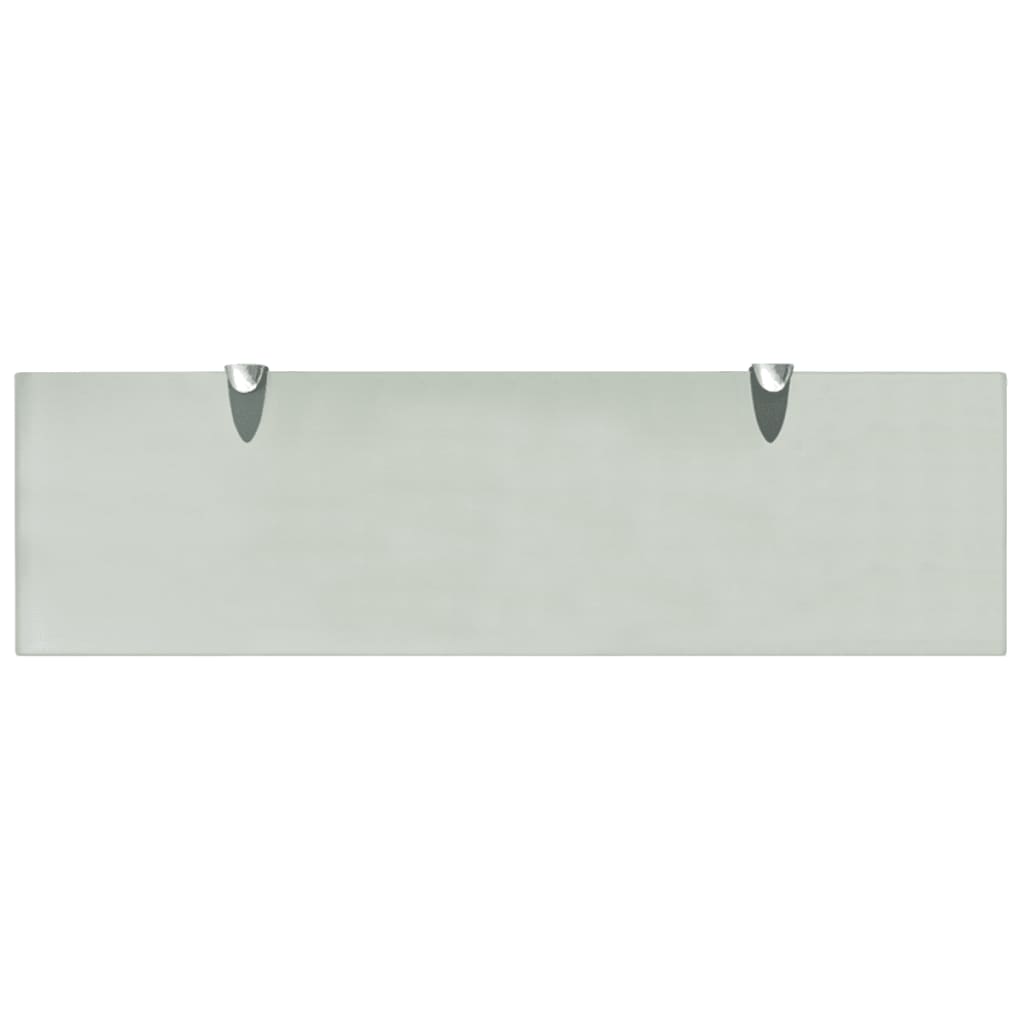Prateleira flutuante vidro 70x20 cm 8 mm