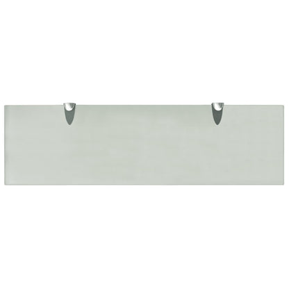 Prateleira flutuante vidro 70x20 cm 8 mm