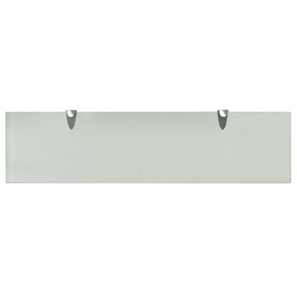 Prateleira flutuante vidro 80x20 cm 8 mm