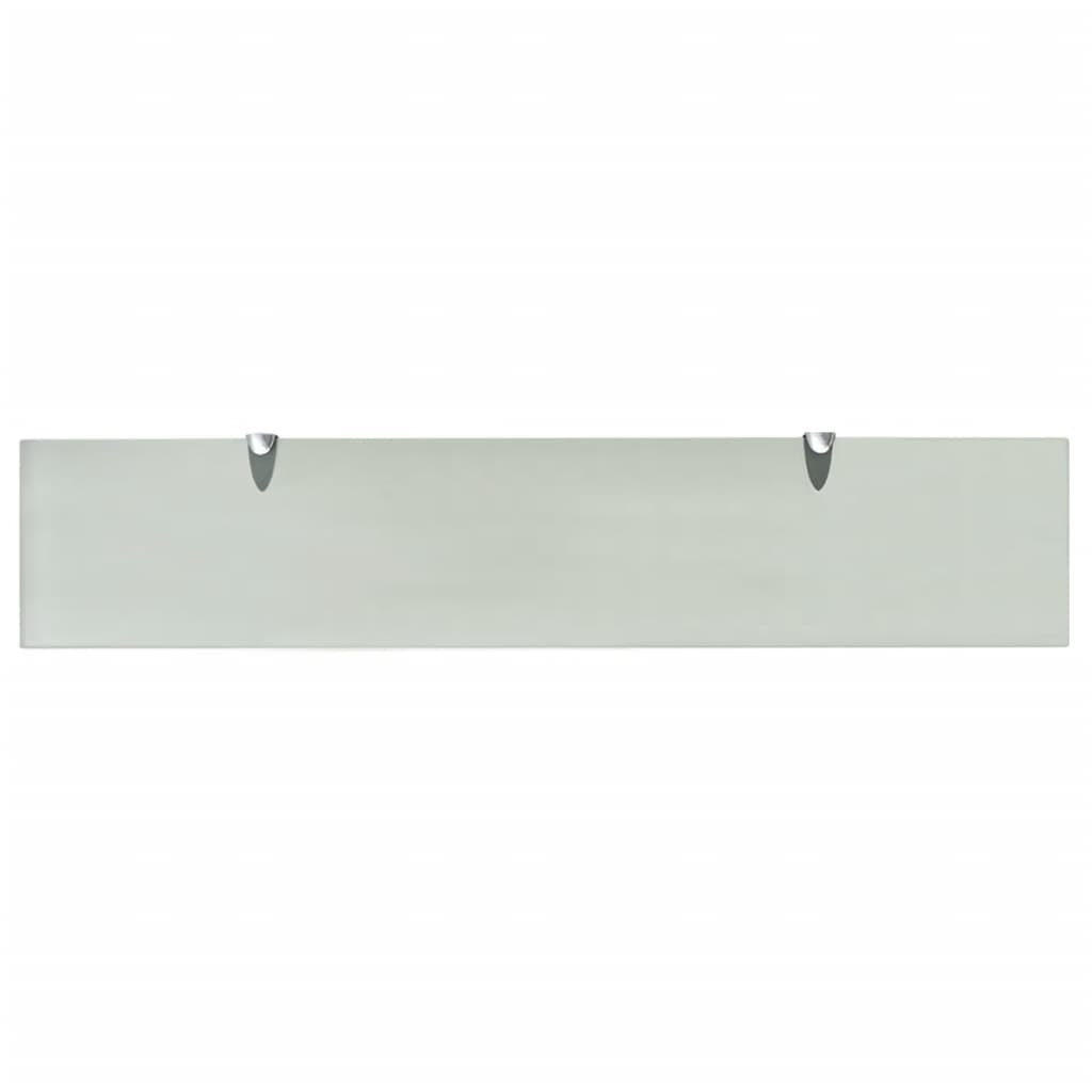 Prateleira flutuante vidro 100x20 cm 8 mm