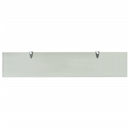 Prateleira flutuante vidro 100x20 cm 8 mm