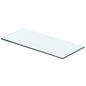 Prateleira de vidro 40x12 cm transparente