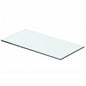 Prateleira de vidro 40x15 cm transparente
