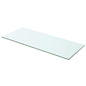 Prateleira de vidro 60x20 cm transparente