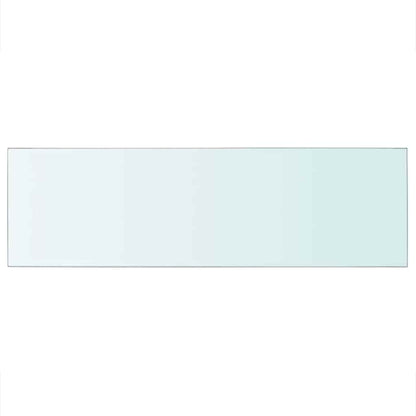 Prateleira de vidro 80x25 cm transparente