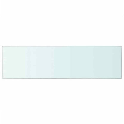Prateleira de vidro 90x25 cm transparente