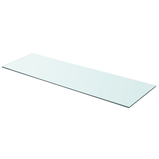 Prateleira de vidro 90x30 cm transparente