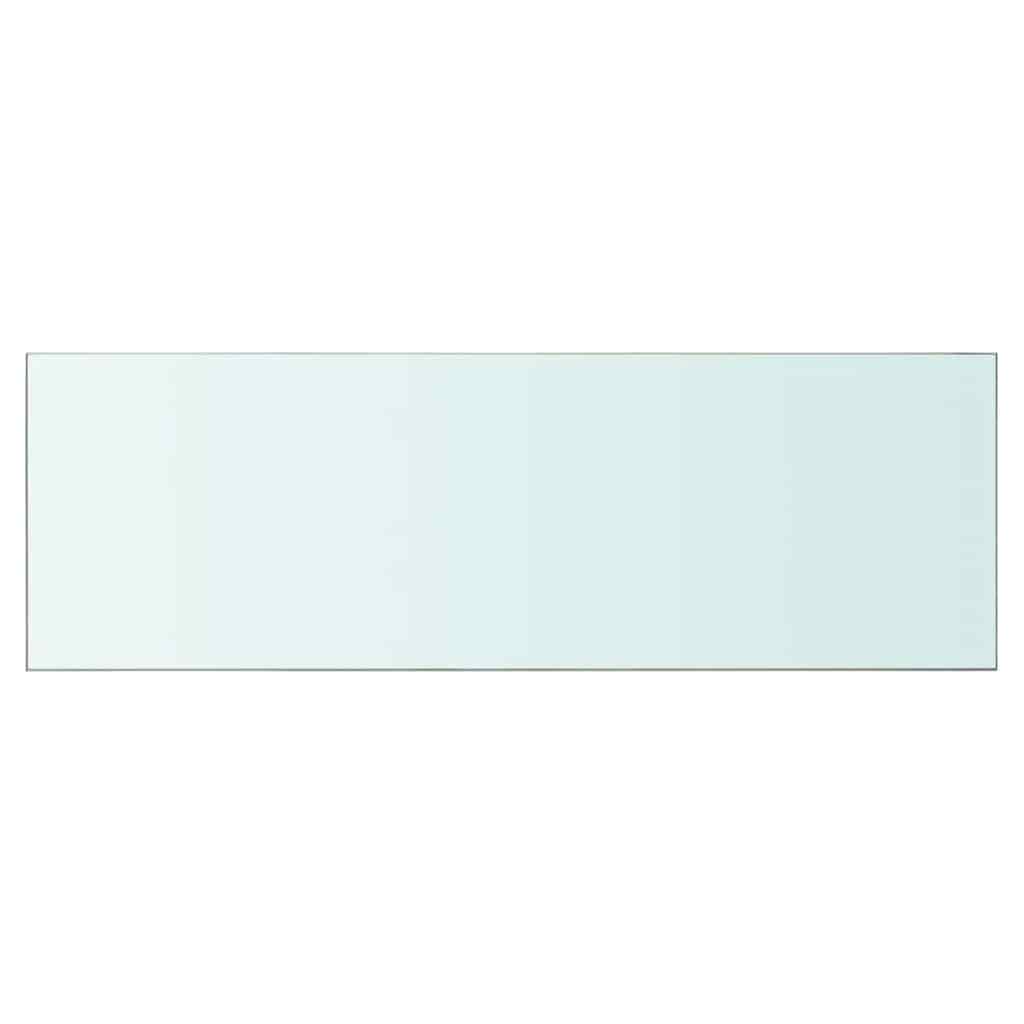 Prateleira de vidro 90x30 cm transparente