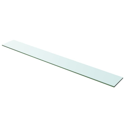 Prateleira de vidro 100x12 cm transparente