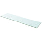 Prateleira de vidro 100x25 cm transparente