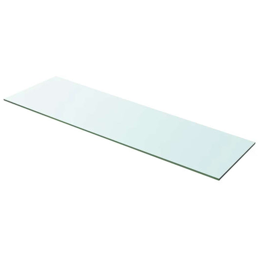 Prateleira de vidro 100x30 cm transparente