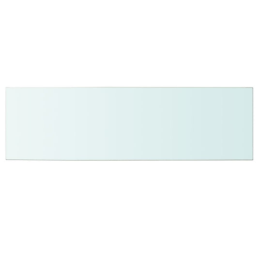 Prateleira de vidro 100x30 cm transparente