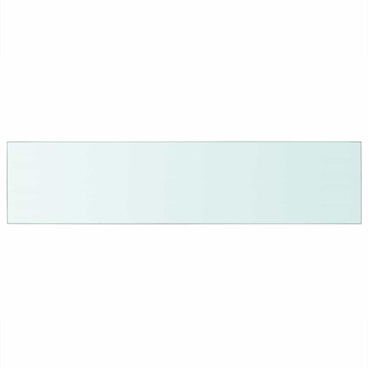 Prateleira de vidro 110x25 cm transparente