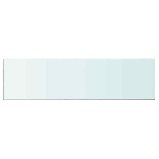Prateleira de vidro 110x30 cm transparente