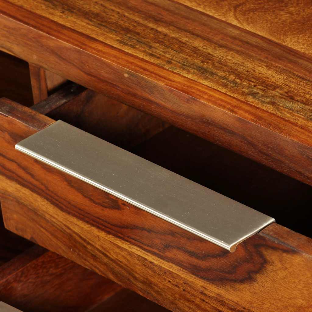 Móvel de TV madeira acácia sólida