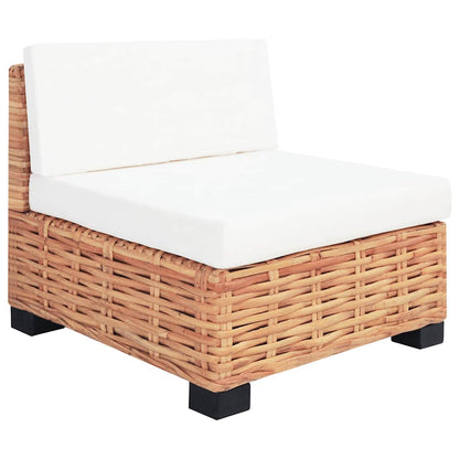 Conjunto de sofás 27 pcs vime genuíno