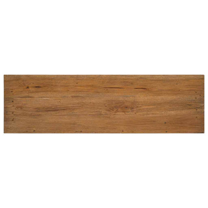 Aparador em madeira de mogno maciça 100x30x50 cm