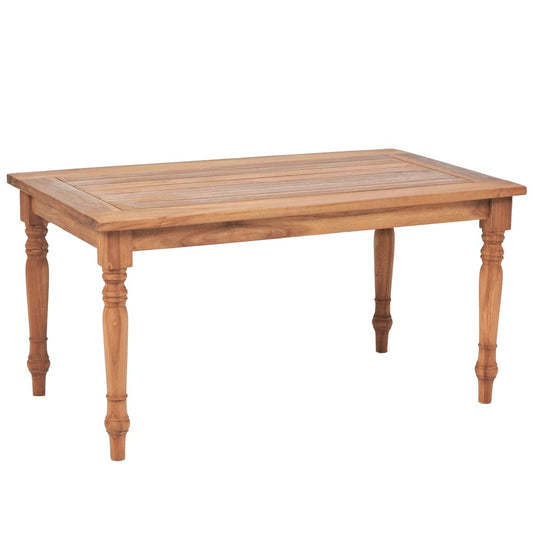 Mesa de centro Batavia em teca 90x50x45 cm