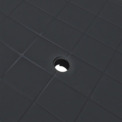 Mesa de jardim 101x68x72 cm plástico antracite