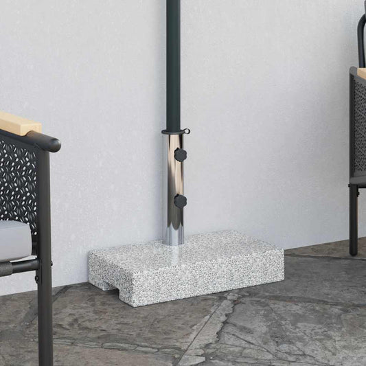 Base para guarda-sol em granito retangular 25 kg