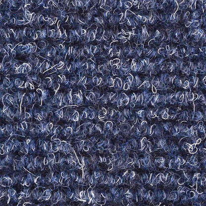 Tapetes de escada autoadesivos 15 peças 65x21x4 cm azul semicircular grande