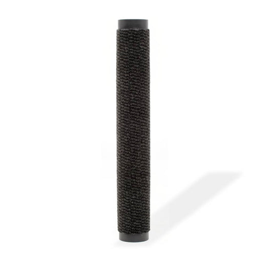 Tapete controlo de pó retangular tufado 60x90 cm preto