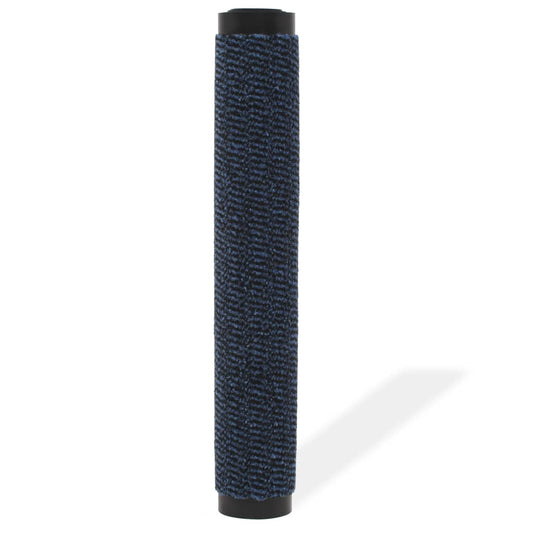 Tapete controlo de pó retangular tufado 60x90 cm azul