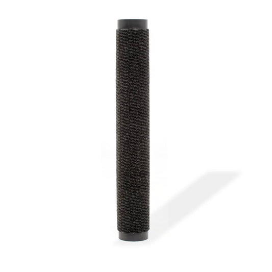 Tapete controlo de pó retangular tufado 90x150 cm preto
