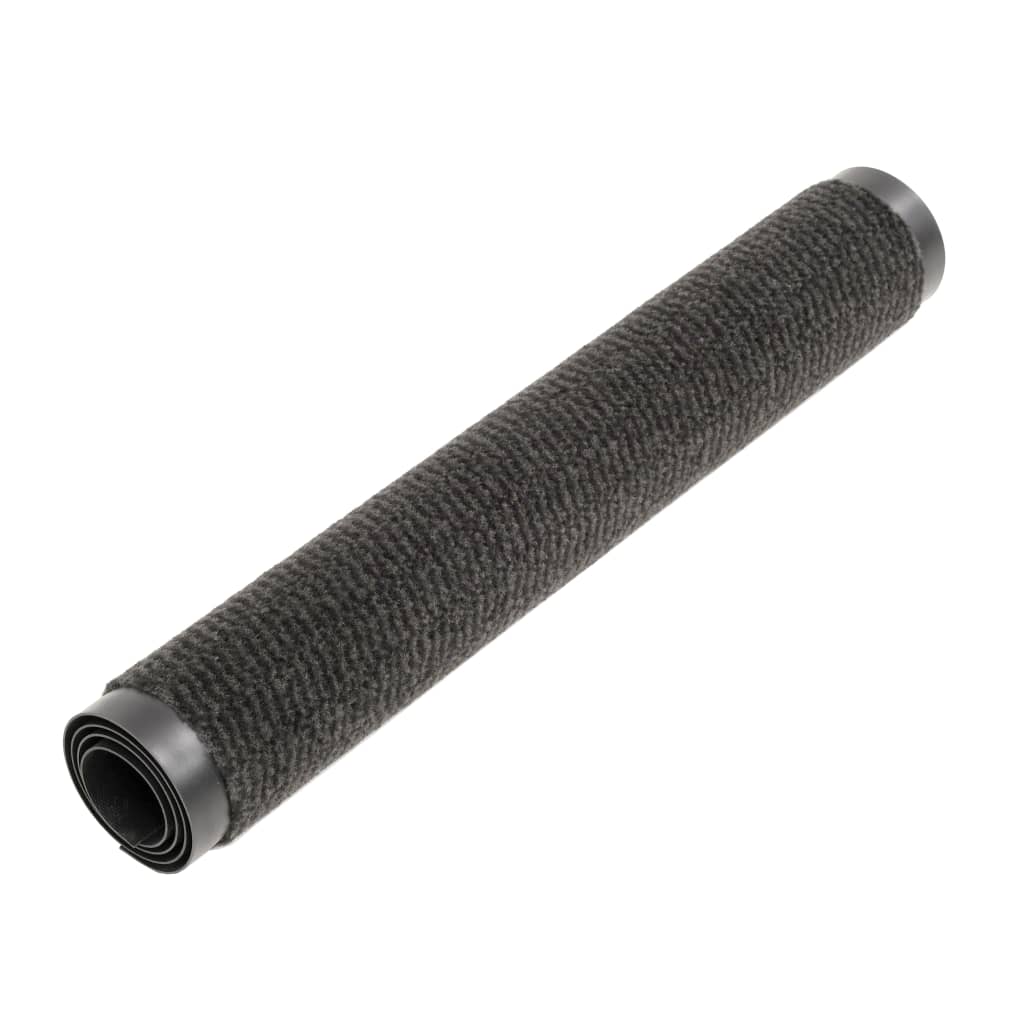 Tapete controlo de pó retangular tufado 120x180 cm preto