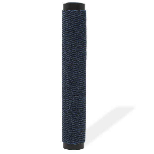Tapete controlo de pó retangular tufado 120x180 cm azul