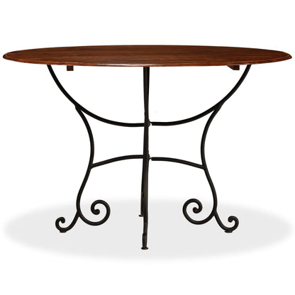 Mesa jantar acácia maciça c/ acabamento a mel 120x76 cm