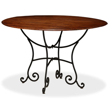 Mesa jantar acácia maciça c/ acabamento a mel 120x76 cm