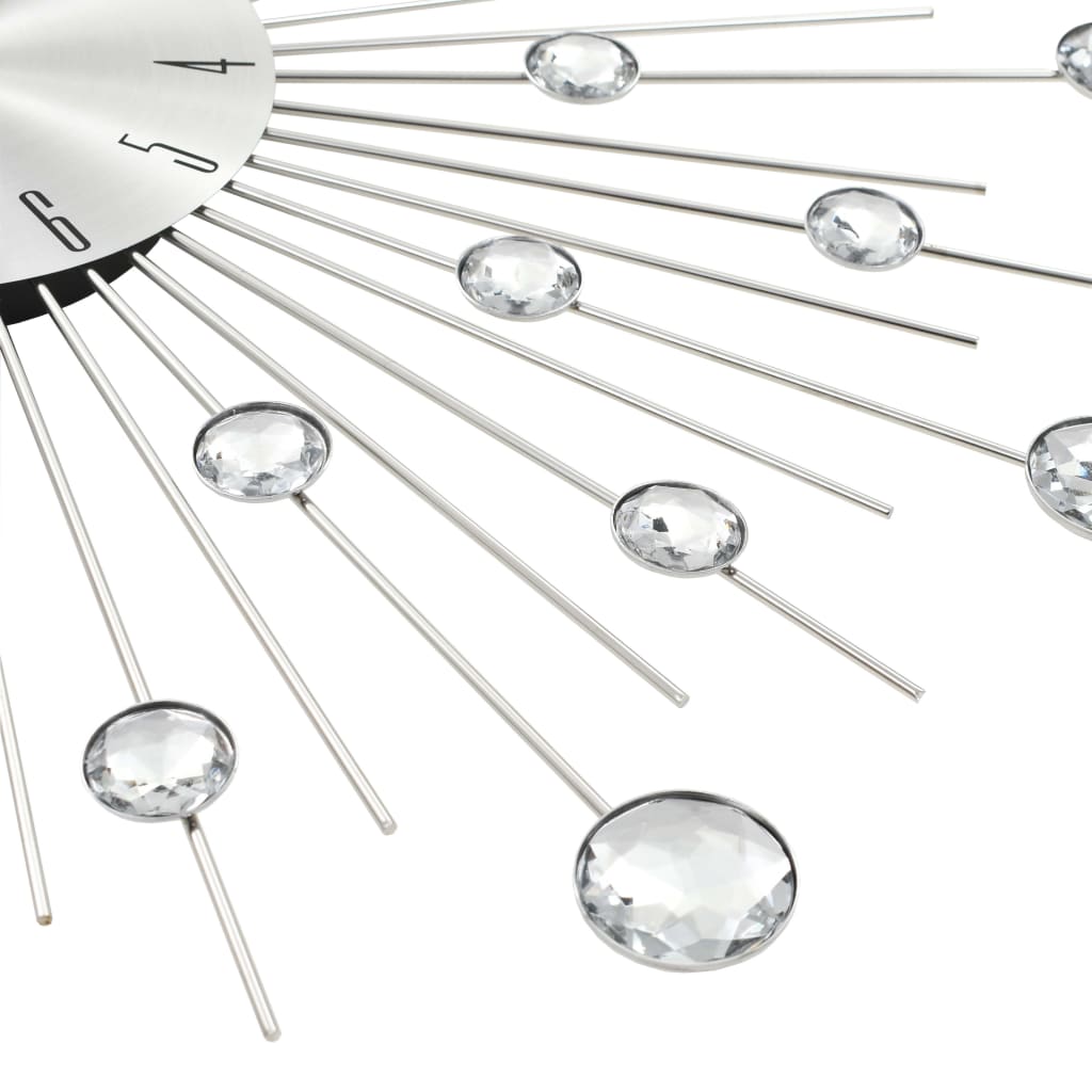 Relógio de parede com movimento quartzo design moderno 50 cm