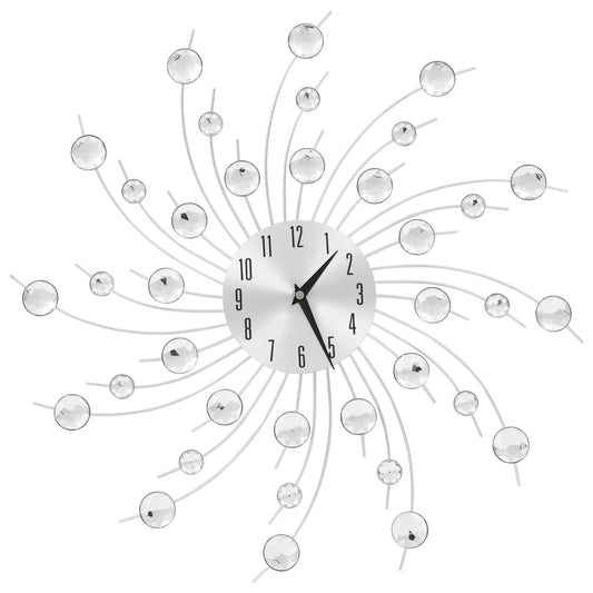 Relógio de parede com mecanismo quartzo design moderno 50 cm