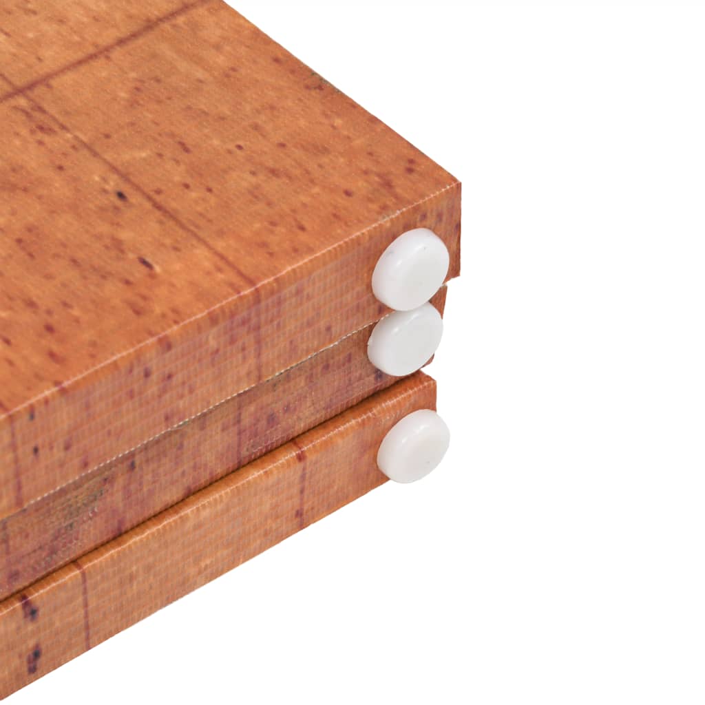 Biombo dobrável mapa mundo 200x170 cm amarelo