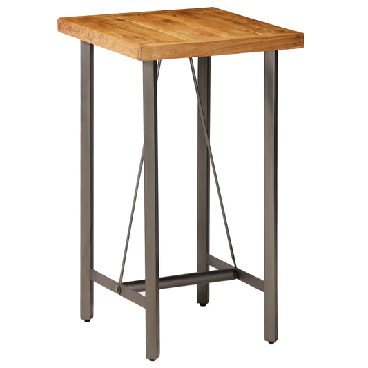 Conjunto de bar 3 pcs teca recuperada maciça